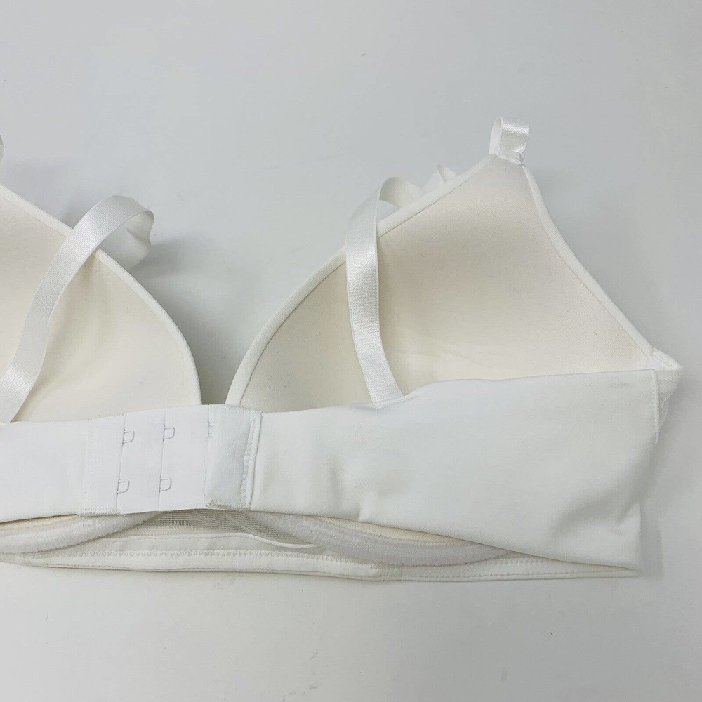 New Warner's Womans Flex Revolution Flexi Wire T-Shirt Bra Sz 34C White NWT - Picture 6 of 7